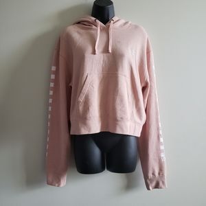 Vans Off the Wall Blush Pink Drawstring Pullover Hoodie